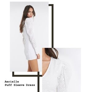 BNWOT XLE Puff Sleeve Arielle Dress